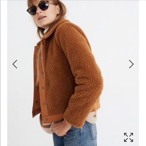 Madewell teddy coat